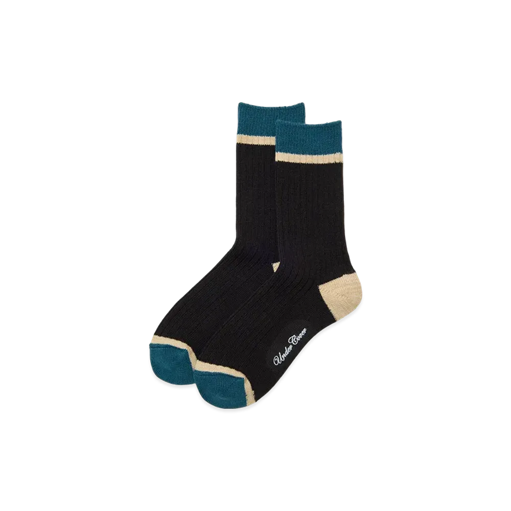UNDERCOVER Acrylic Ribbed Socks "Black"