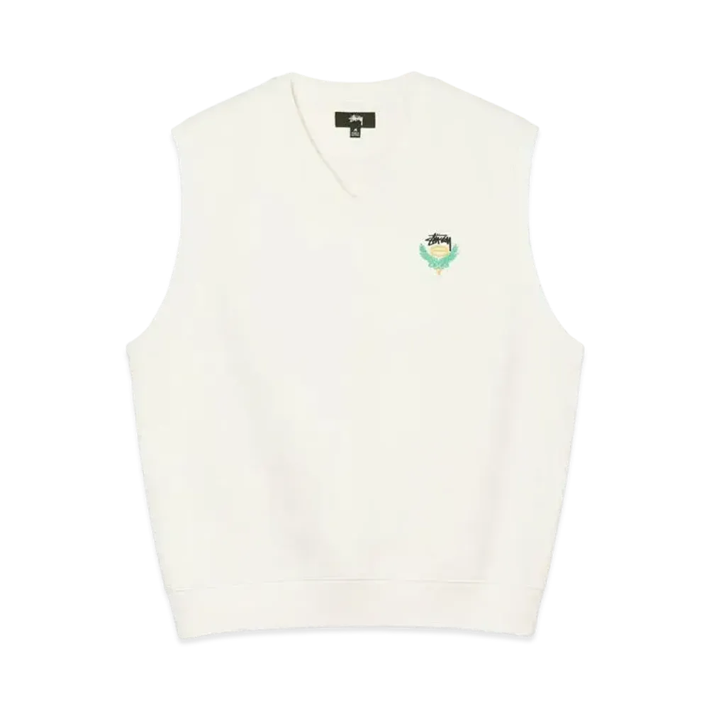 Stussy FLEECE VEST "Bone"