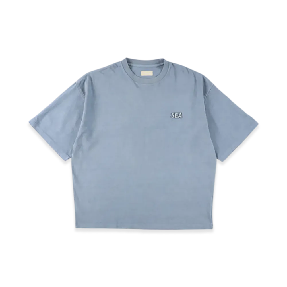 WIND AND SEA Cozy S/S Tee "Blue/Gray"