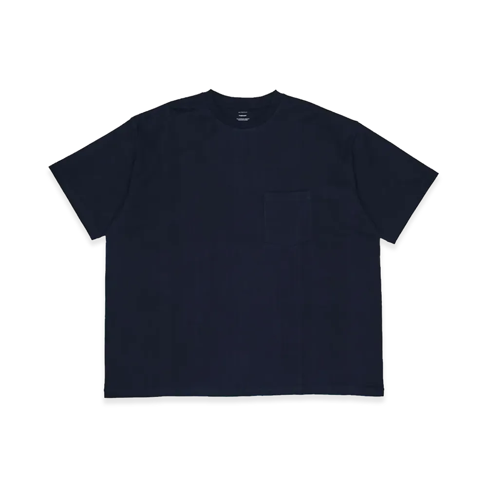 Graphpaper S/S Oversized Pocket Tee "Navy"