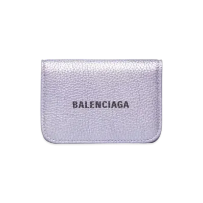 BALENCIAGA Cash Mini Wallet "Purple"