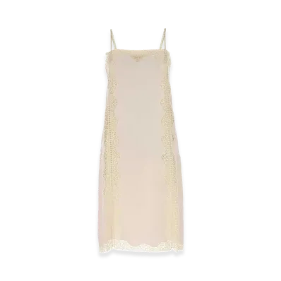 PRADA Women's Linen Dress "Beige"