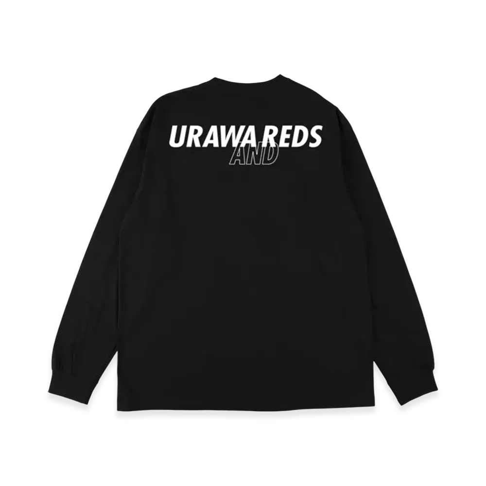 WIND AND SEA x J.LEAGUE URAWA REDS L/S Tee "Black"