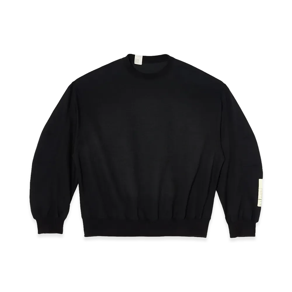 N.HOOLYWOOD TEST PRODUCT EXCHANGE SERVICE Crewneck Sweatshirt "Black"