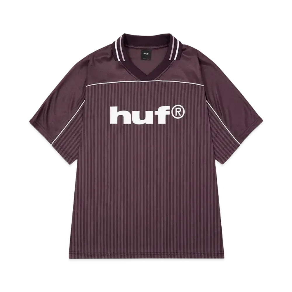 HUF 89Logo Jersey "Raisin"