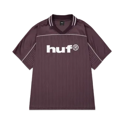 HUF 89Logo Jersey "Raisin"