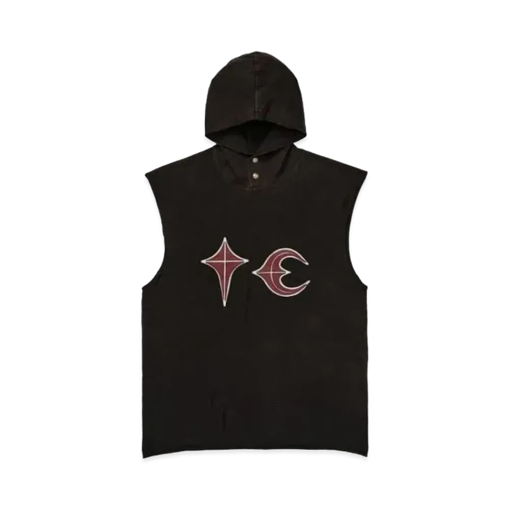 THUG CLUB Rock Hooded Vest "Black"