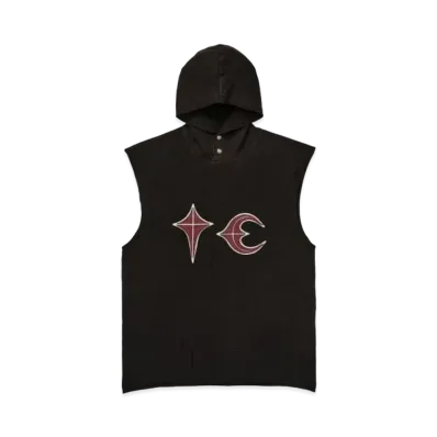 THUG CLUB Rock Hooded Vest "Black"