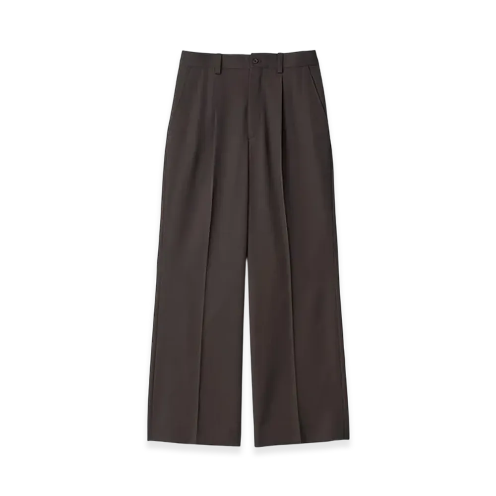 ssstein Flare Trousers "Grey Khaki"