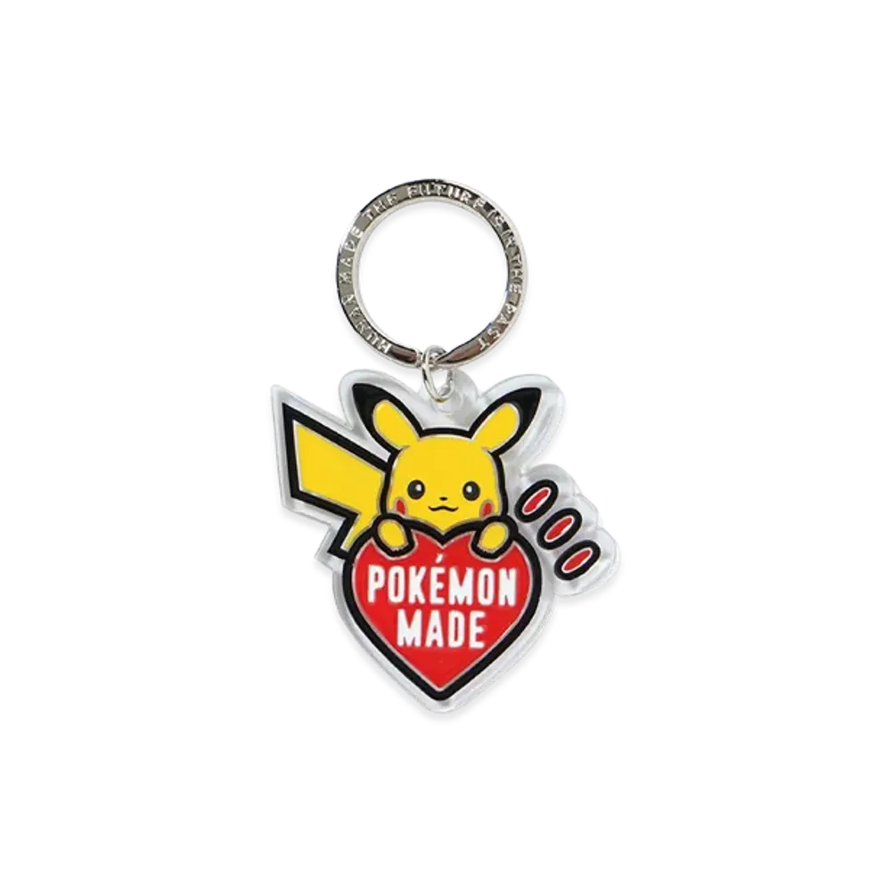 HUMAN MADE x Pokemon Made Key Ring #1 (Pikachu) "Red"