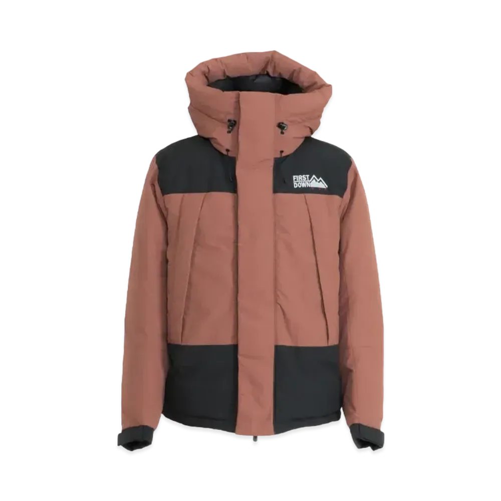 FIRST DOWN WRAP DOWN PARKA "Ginger Biscuit"