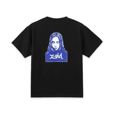 X-Girl Face S/S Tee "Black"