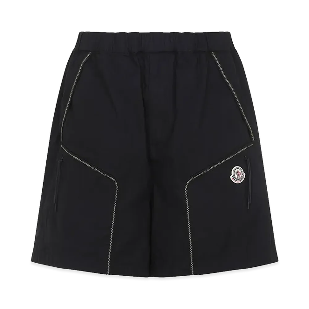MONCLER Cotton Bermuda "Black"
