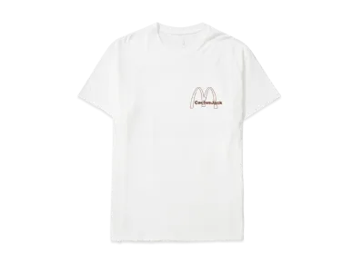 Travis Scott Cactus Jack x McDonald's Vintage Action T-Shirt "White"