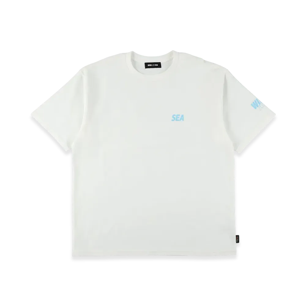 WIND AND SEA CT Crewneck (Cordura(R)) S/S Tee "White"