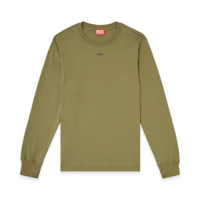 Diesel T-Adjust-Ls-V1 Long Sleeve T-Shirt "Military Green"