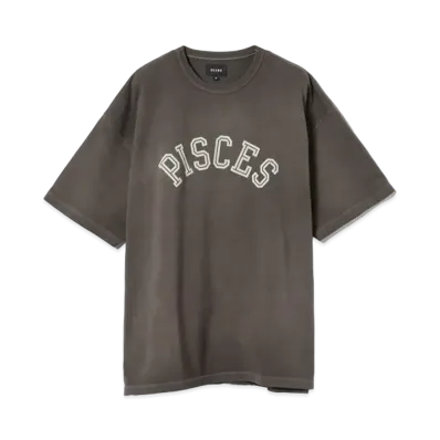 BEAMS Vintage College T-shirt "Chacoal"