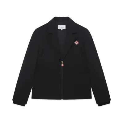 Casablanca Zip Up Sports Tailoring Jacket "Black"