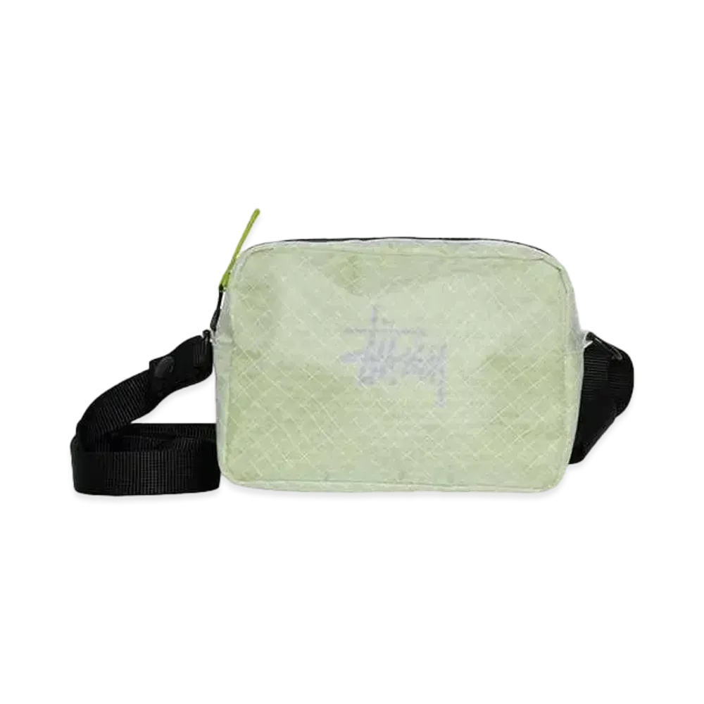 Stussy Ripstop Overlay Side Pouch "Lime"