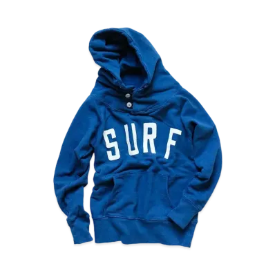 KAPITAL 12 / REGULAR BACK HAIR SURF FOOD BLOUSON "Blue"