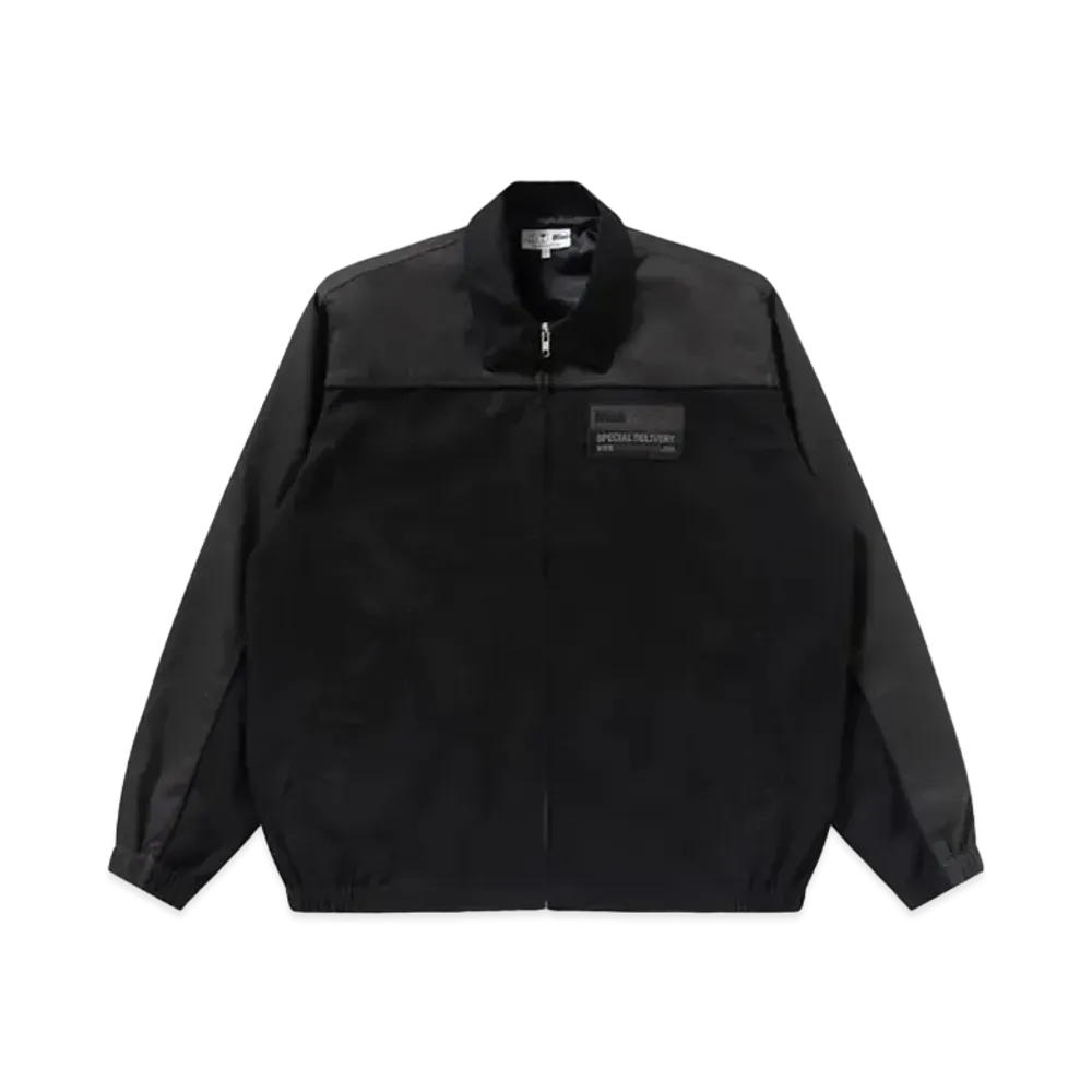 Black Eye Patch Deliveryman Work Jacket "Black"