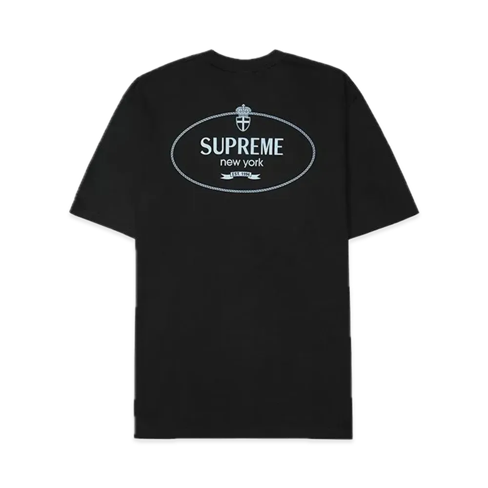 シュプリーム クレスト Tシャツ "ブラック"