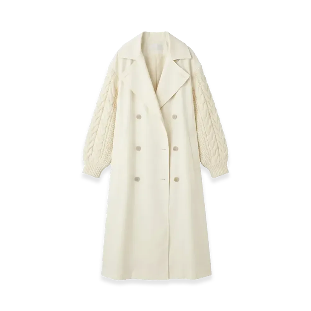 Max Mara Women's Cicladi Trench Coat "Vanilla"
