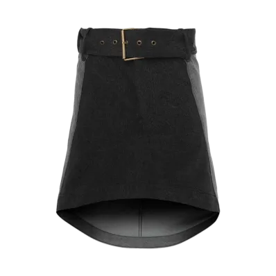 JW ANDERSON Paneled Denim Miniskirt "Indigo"
