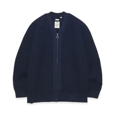 nanamica 5G Zip Cardigan "Navy"