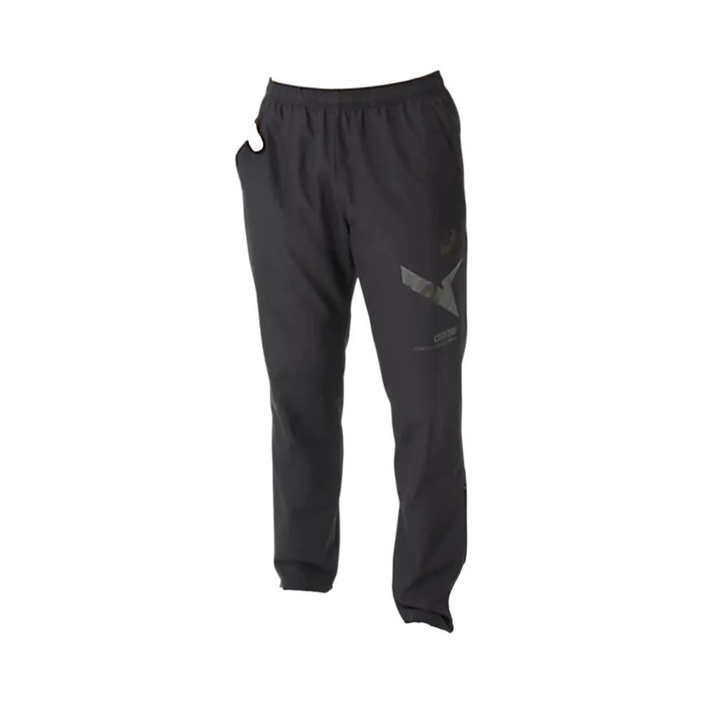 Asics Aim-Trg lined mesh windbreaker pants "Performance Black"
