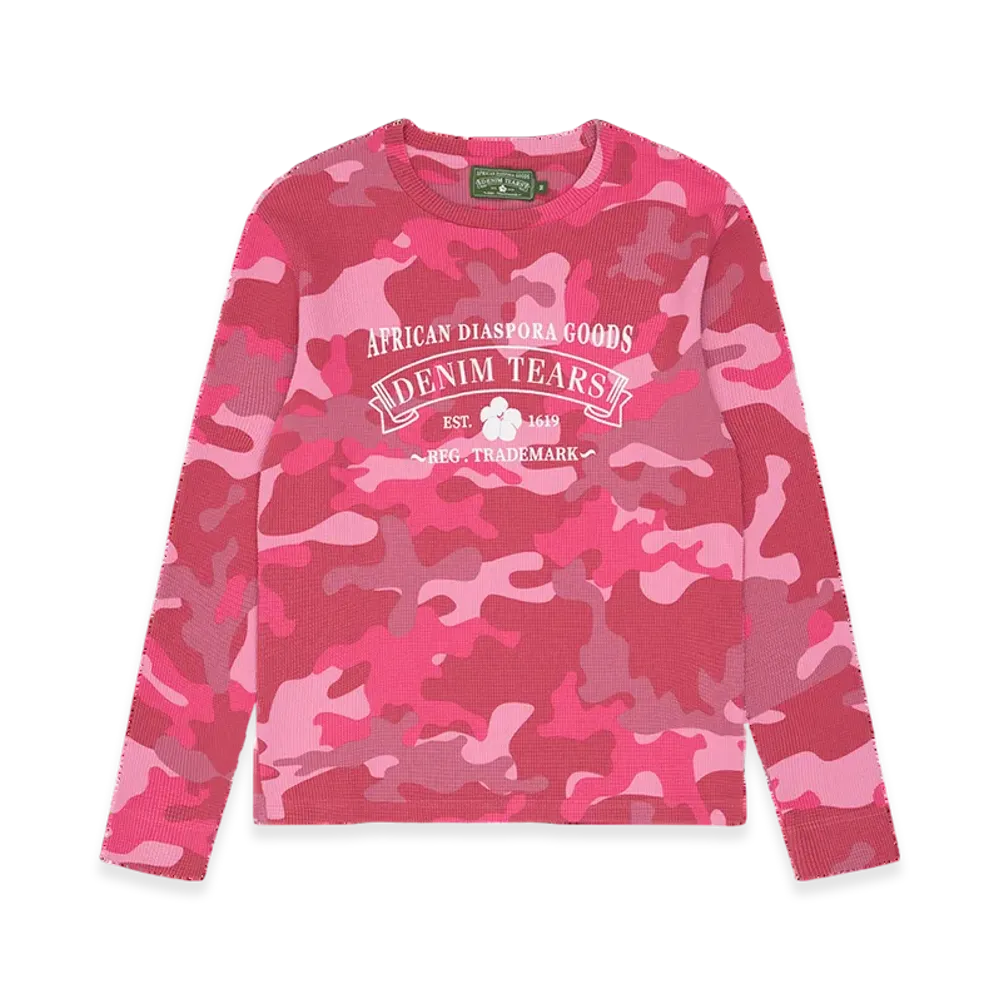 DENIM TEARS ADG Thermal "Pink Camo"