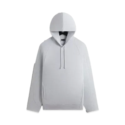 Kith Interlock Bleecker Hoodie "Light Heather Grey"