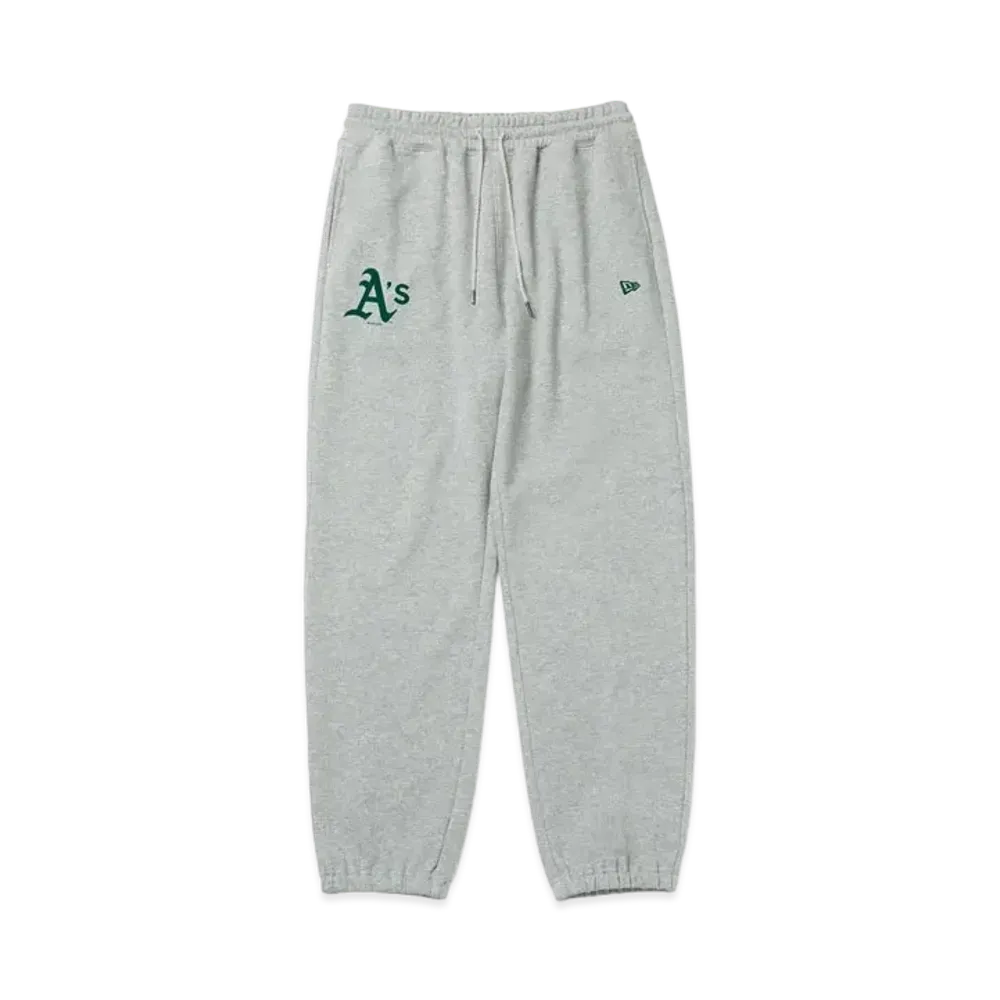 NEW ERA MLB Apparel Fleece Sweatpants Oakland Athletics "Gray"