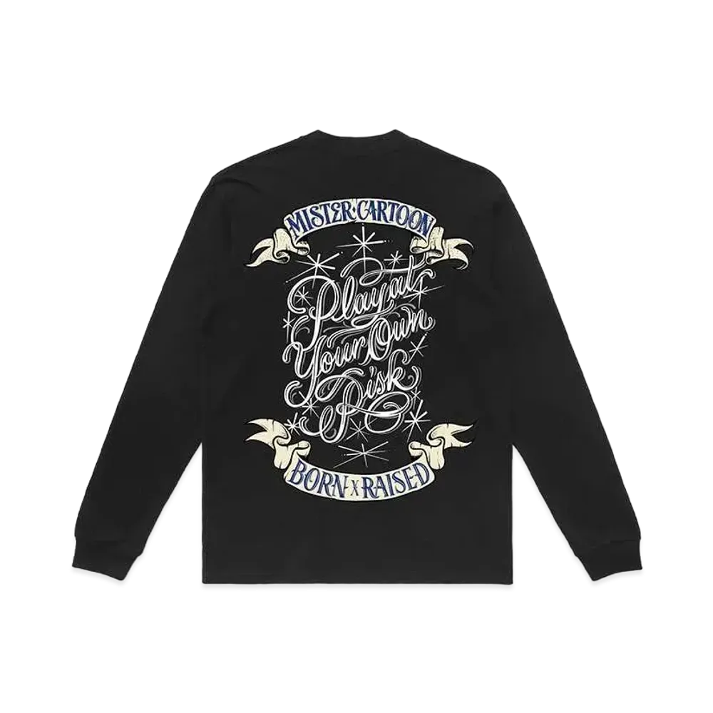 Born x Raised L/S Tee #1 "Black"
