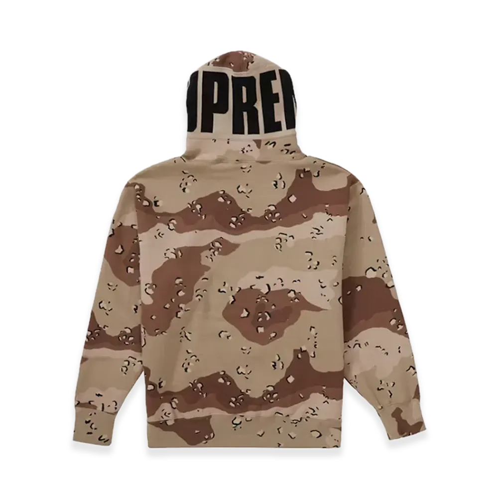 Supreme Rib Hooded Sweatshirt (20FW) "Chocolate Chip Camo"