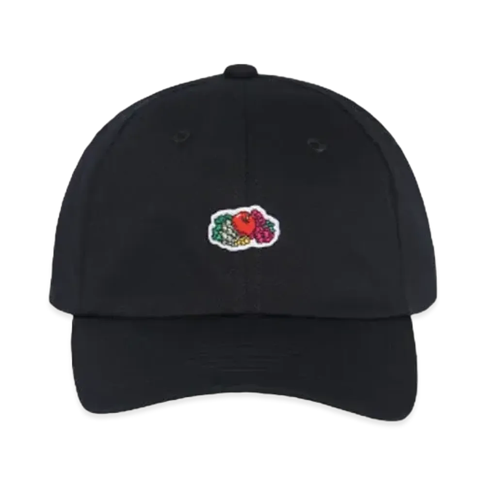 FRUIT OF THE LOOM x ハヤシレナ TYPOGRAPHY LOGO CAP "BLACK"