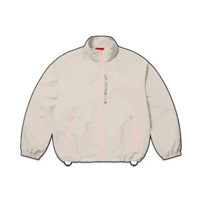 Supreme Contrast Zip Track Jacket "Tan"