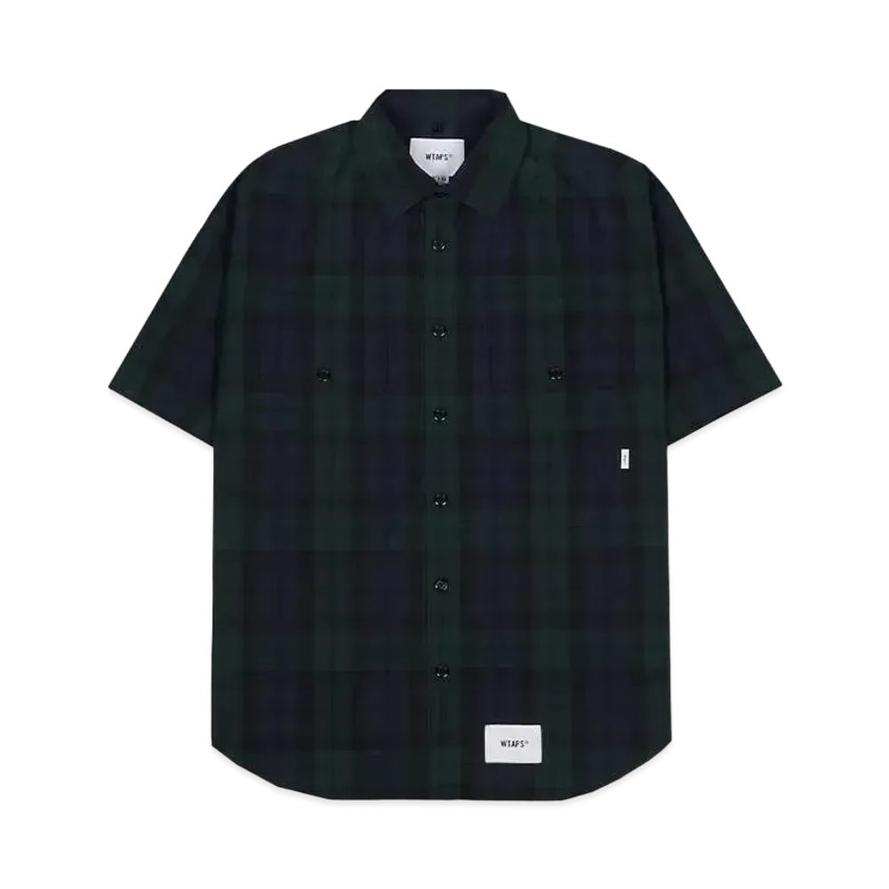 WTAPS WCPO / SS / Cotton. Broadcloth. Textile "Green"