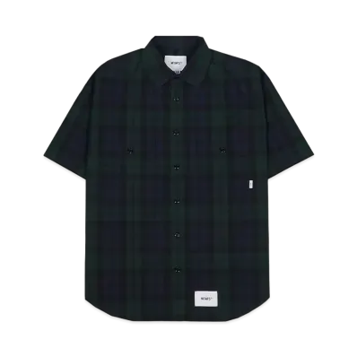 WTAPS WCPO / SS / Cotton. Broadcloth. Textile "Green"