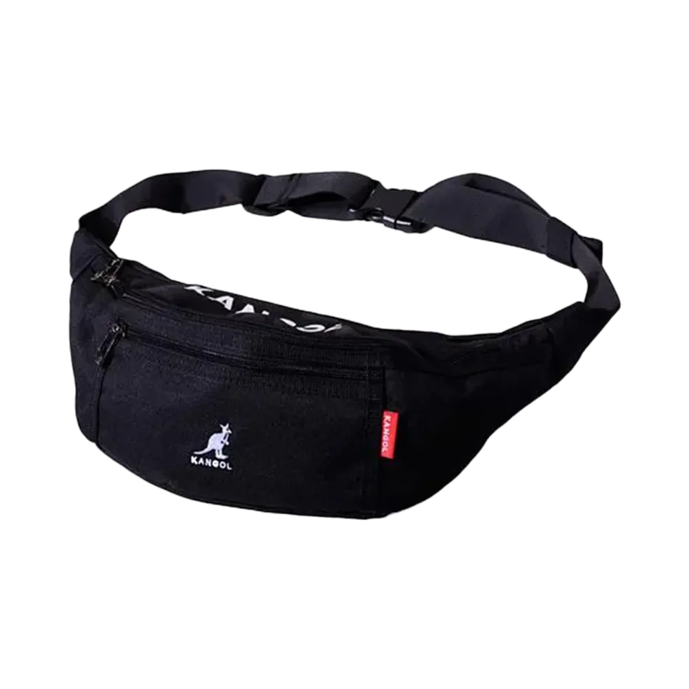 Kangol Body Bags For Men "Black/ White"