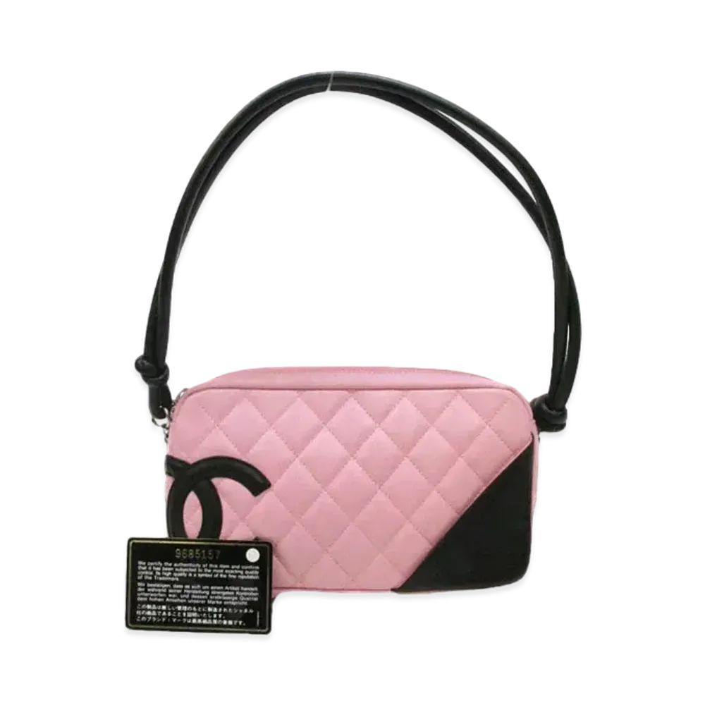CHANEL Cambon Ligne Pochette "Pink"