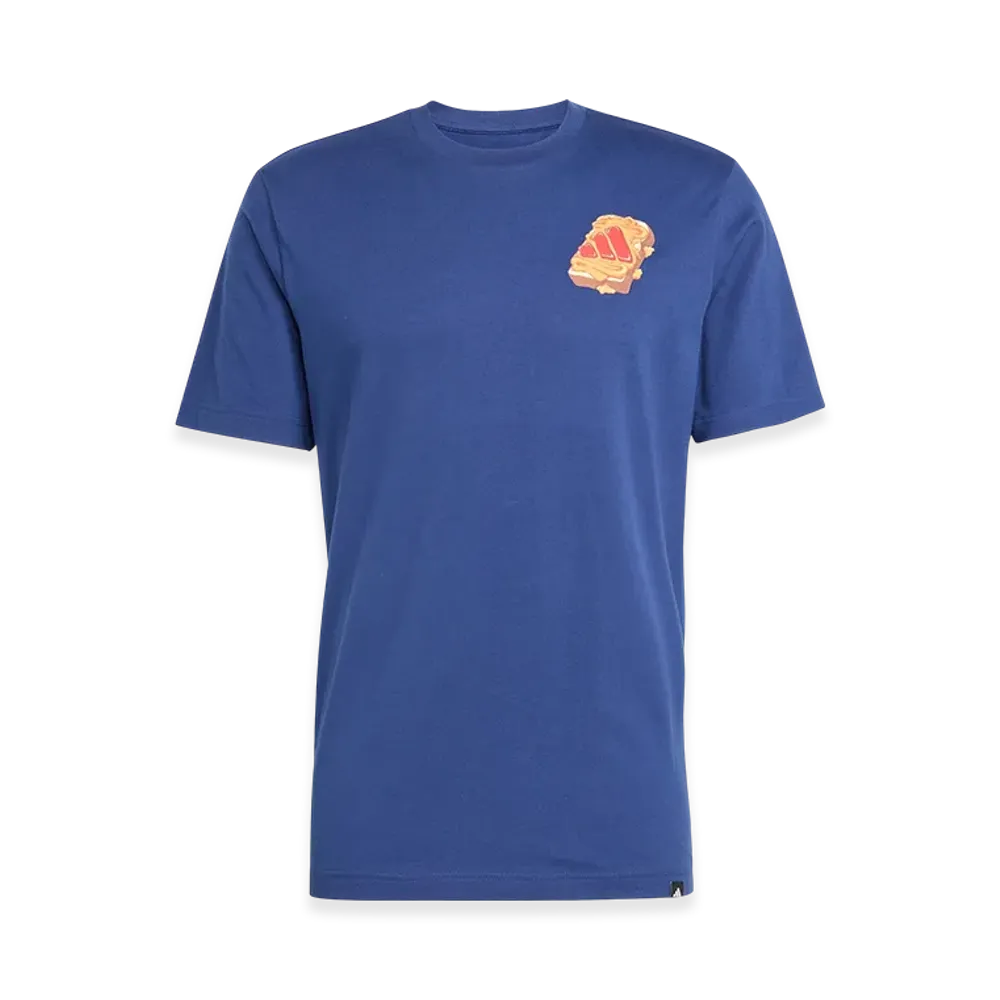 adidas Food Peanut Butter & Jelly Graphic T-Shirt "Dark Blue"