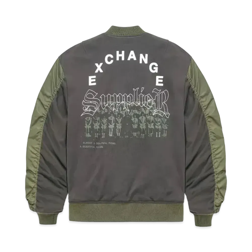 SUPPLIER Ma-1 Bomber Jacket "Dark Green"