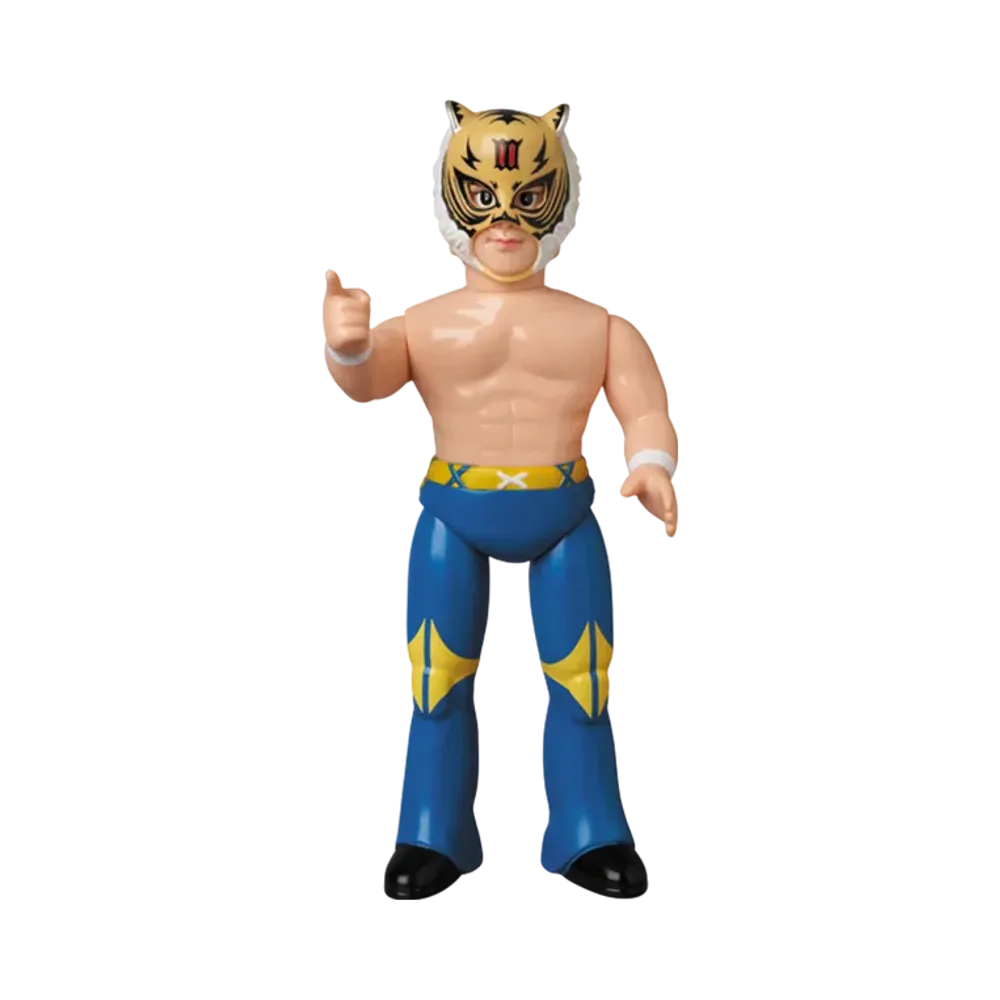 MEDICOM TOY "Sofvi Fighting Series" The First Tiger Mask (Blue Pantaloons Version)