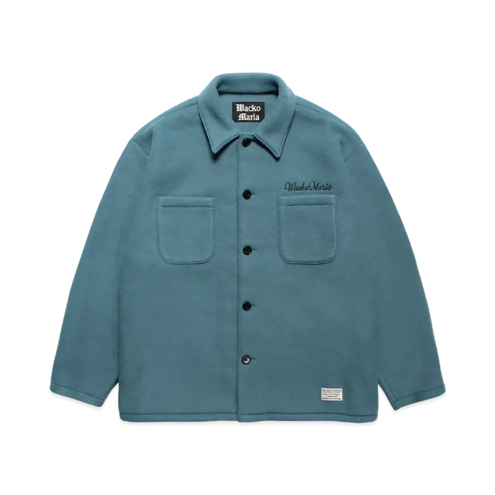 WACKO MARIA Exclusive Fleece Shirt Jacket "LightBlue"
