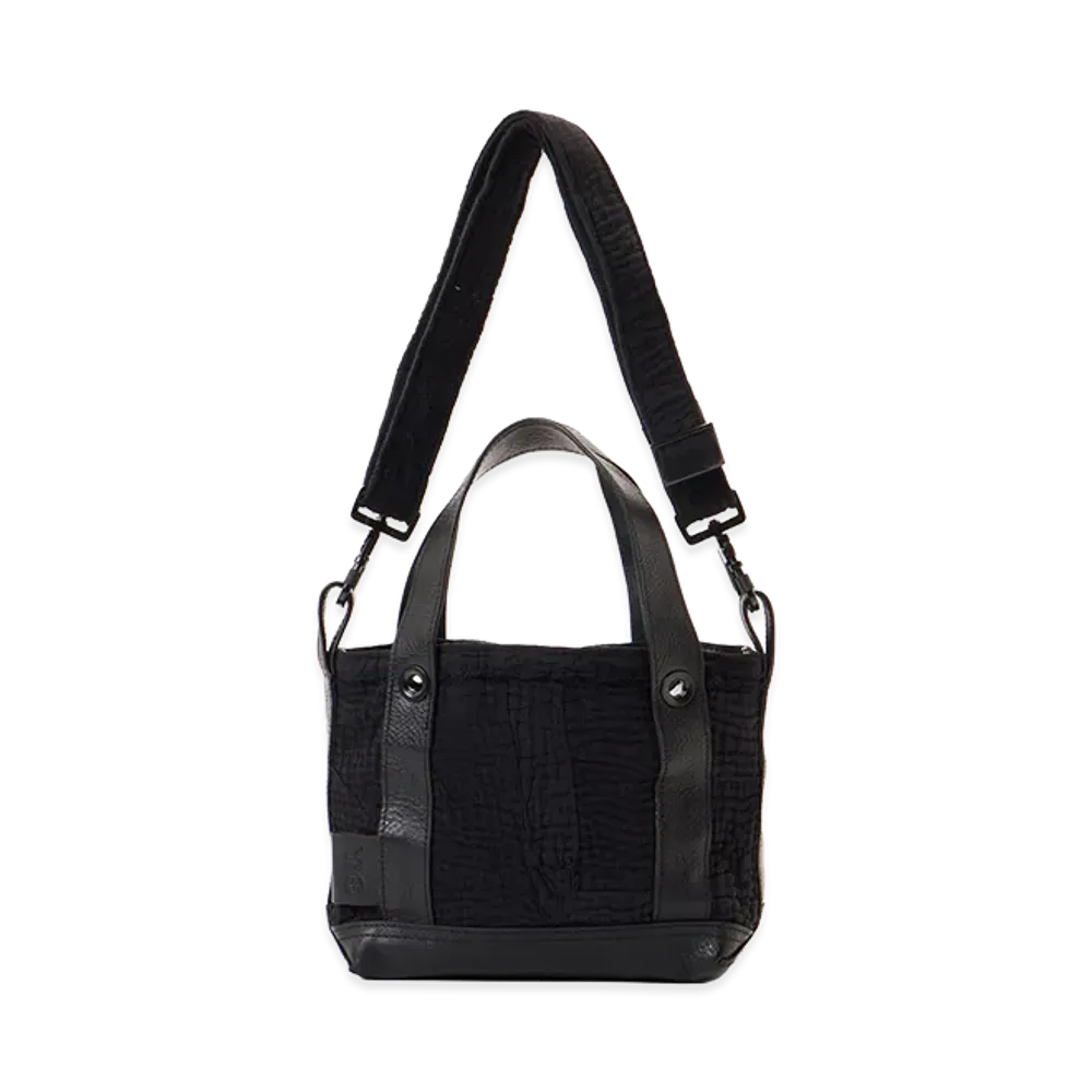 Y’s x FAF Khanta Quilt Bag (S) "Black"