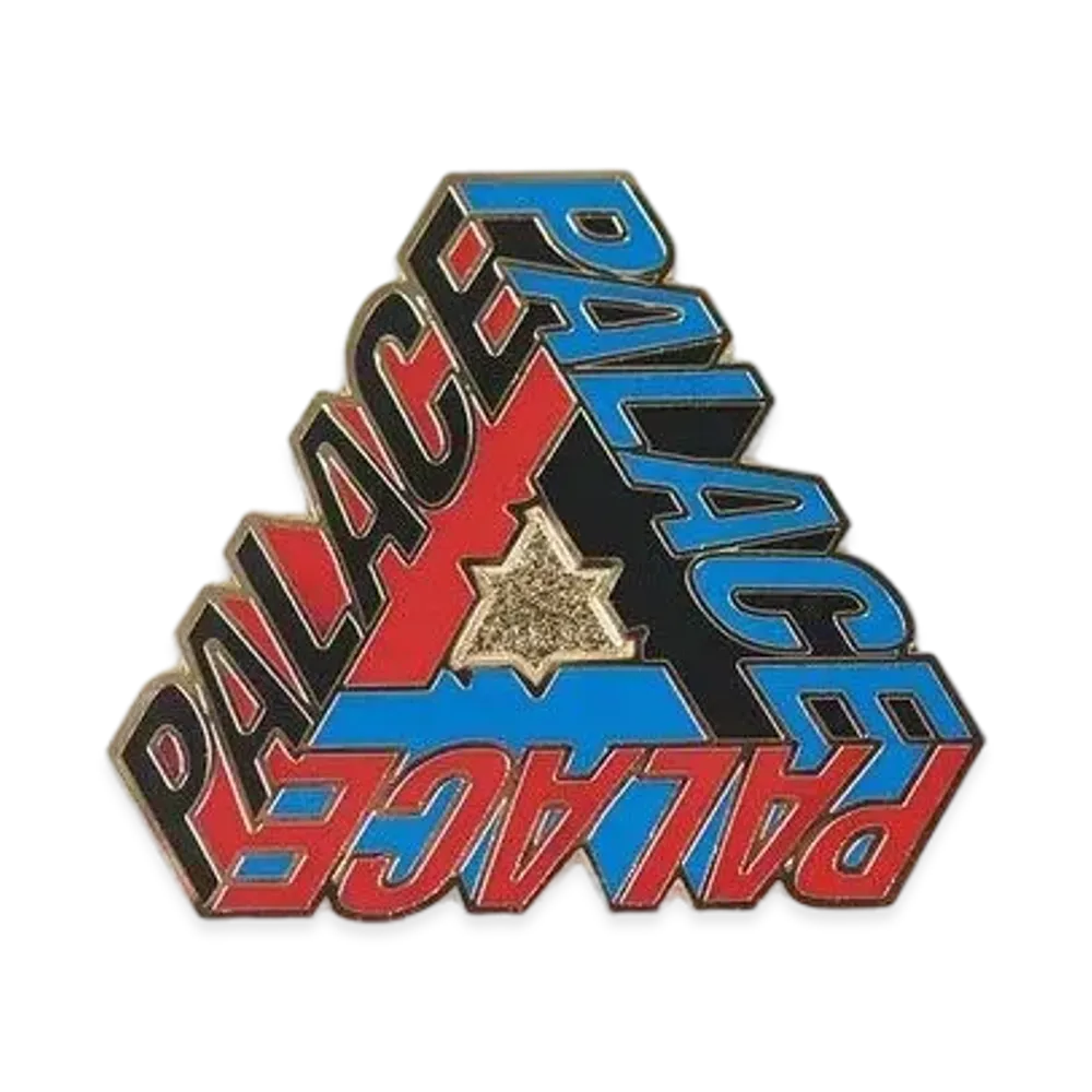 PALACE P 3-D PIN BADGE "Multi"