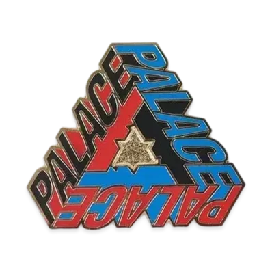 PALACE P 3-D PIN BADGE "Multi"