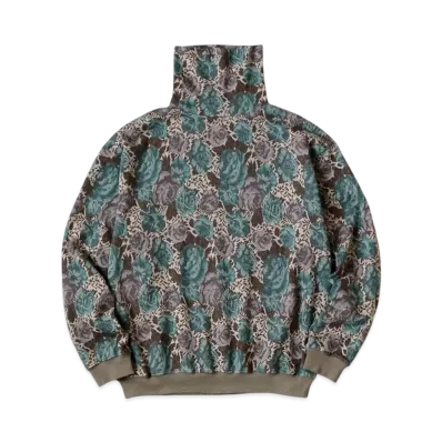 KAPITAL Gobelin High Neck Long Tee "Sax"