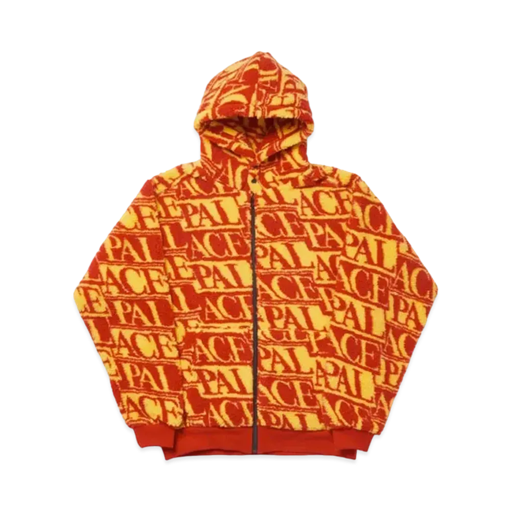 PALACE J-Ard Fleece Jacket "Red"